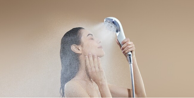 【オーシャンスパ Fuua】シャワーヘッドを美容ブランド「ReFa（リファ）」のリファファインバブルUに変更！