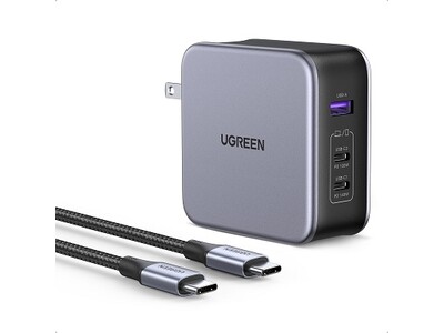 【UGREEN】USB-C×2とUSB-A×1を搭載し、最大140W出力＆Power Delivery 3.1対応の充電器 「UGREEN Nexode 140W 」を新発売！