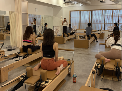 表参道で開催「PILATES & MATCHA MORNING」@Pilates KASANE ─ ピラ...