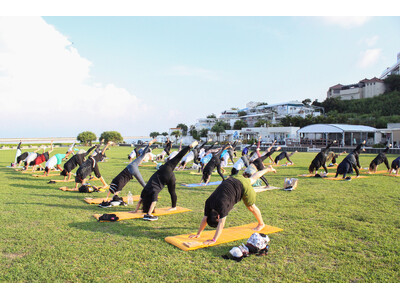 リピート率60％越え！琉球温泉 龍神の湯が朝ヨガイベント『第4回 Good Morning YOGA』を11月24日（日）に開催いたします