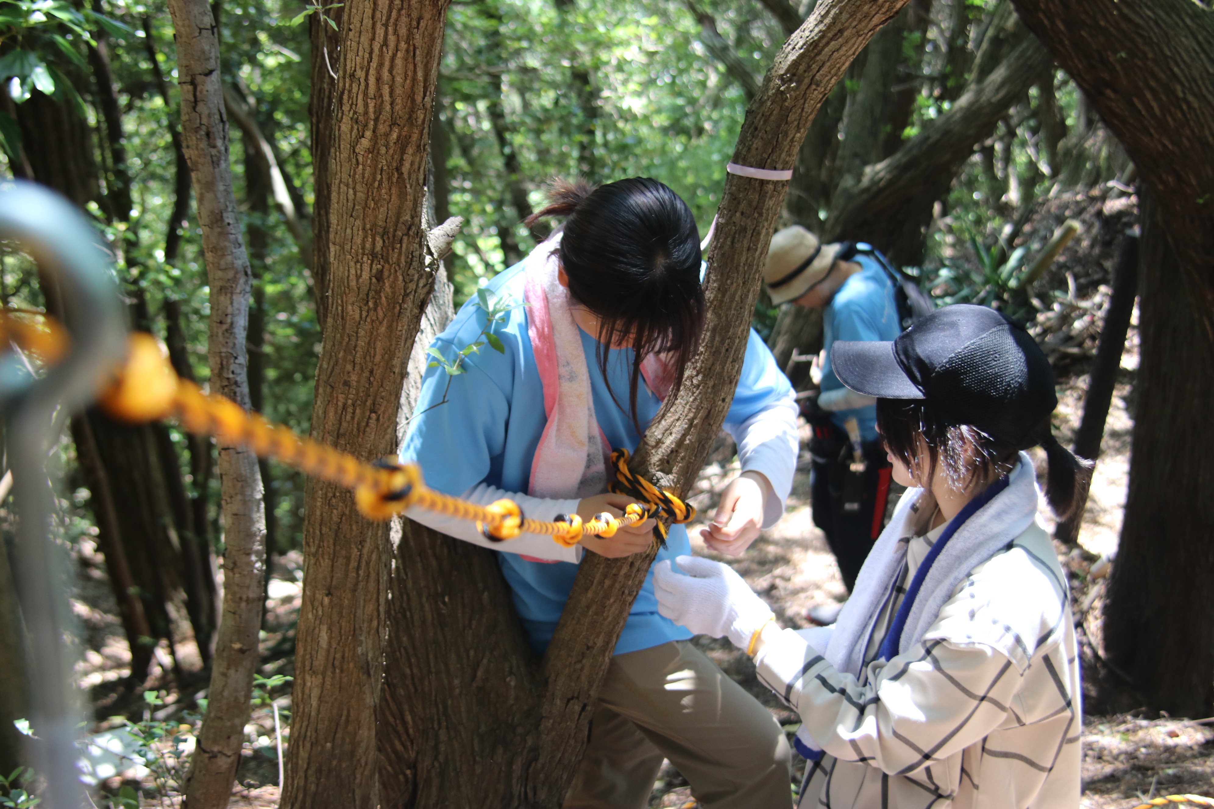 【学生のやりたいことを実現！】大学生が企画した「裏山再生計画」自ら整備した登山道を案内する”山歩きイベント”を開催！