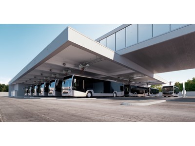 バーゼル市がABBの充電技術を採用、将来の持続可能な電気バス事業を実現