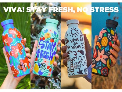 イタリア発24Bottlesから、「2026 Spring/ Summer COLLECTION」が2026年3月11日発売！人生を思い切り生きる楽しさにあふれるデザインが仲間入り