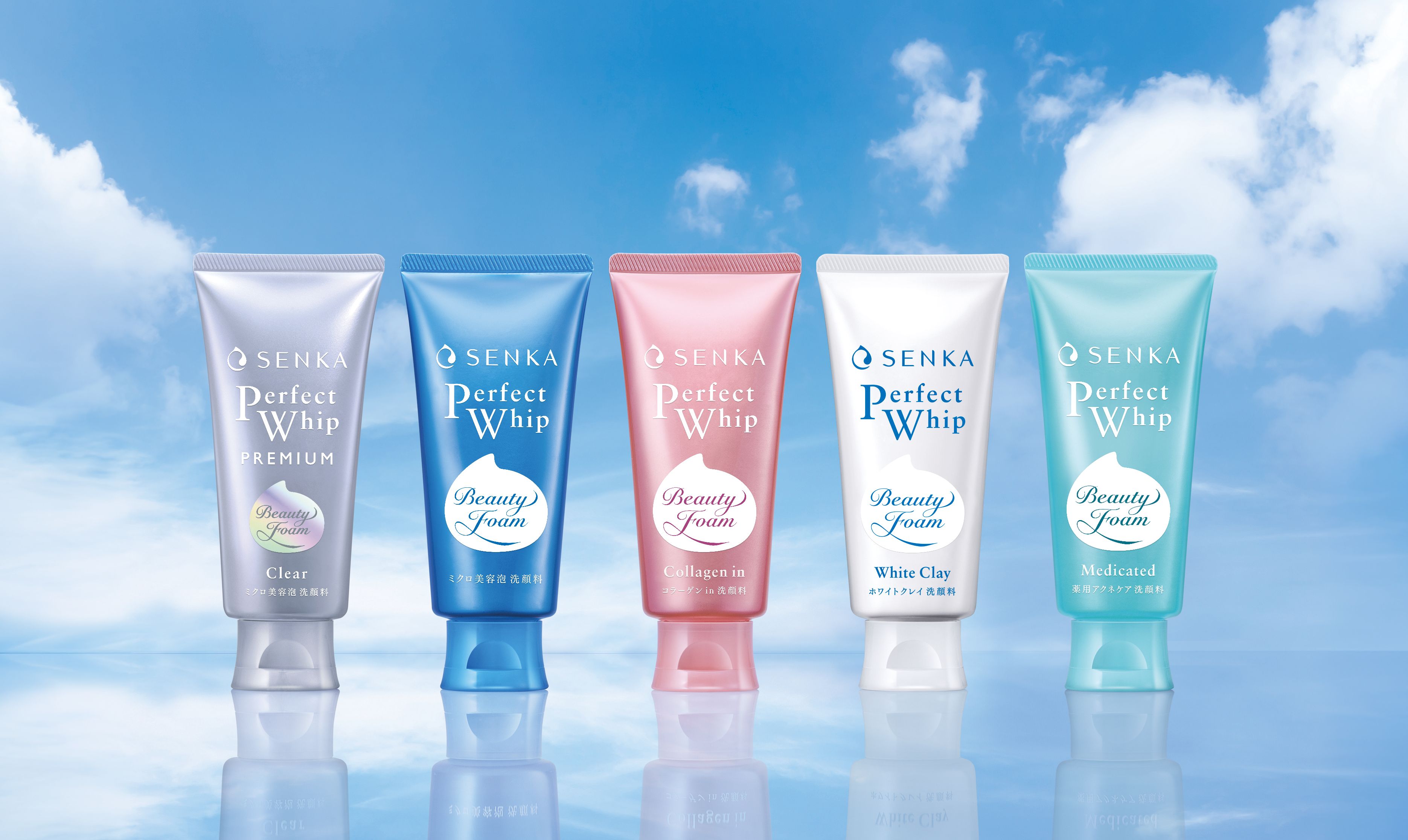 SENKA 3月5日にリニューアル発売！独自技術「ビューティーコンプレックス（※1）」で美容液成分の“肌への残りやすさ”と、“泡弾力”が進化