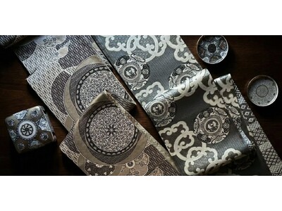 有田焼×博多織 アニバーサリー記念コラボ帯が誕生