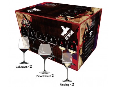 【リーデル】4個の価格で6個入り。ワインの香りを最大限に引き出す大きなボウルと耐久性を同時に実現したグラスのバリューパック。