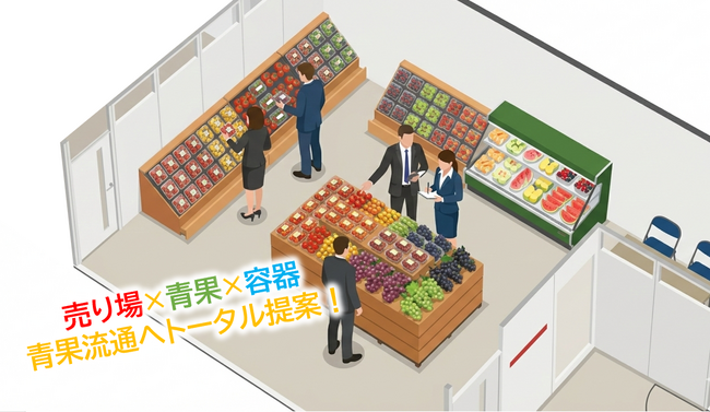 エフピコチューパ、全国青果流通の中心地・大田市場に常設ショールームを新設