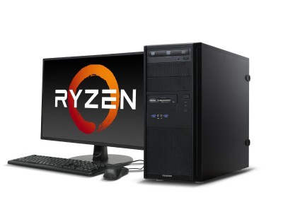 【FRONTIER】圧倒的なコストパフォーマンスを実現！「AMD B350チップセット×Ryzenシリーズ」搭載デスクトップPC新発売