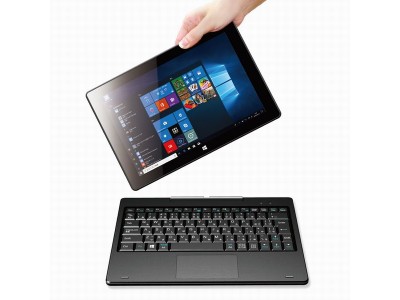 【FRONTIER】ビジネス用途でも活躍！Windows 10 Pro搭載 2in1タブレット型PC新発売