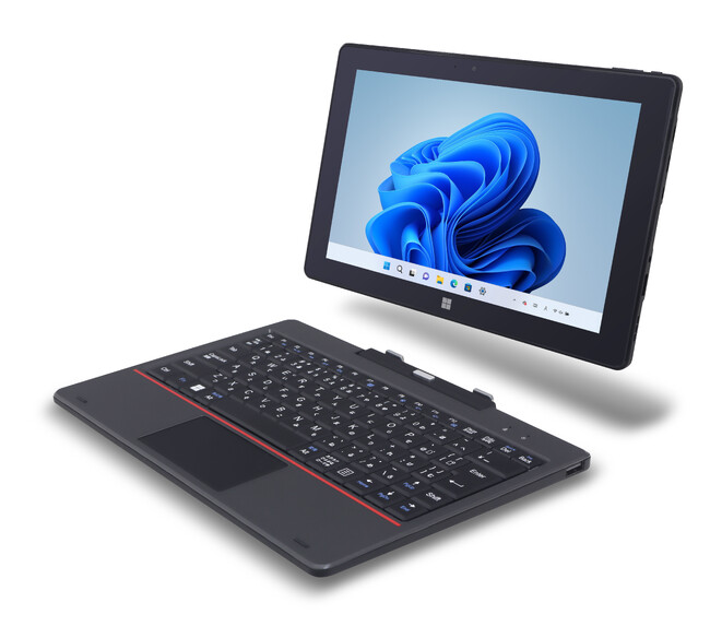 【FRONTIER】業界初※、半固体バッテリーを搭載した10.1型2in1タブレット「FRT300P」が新登場