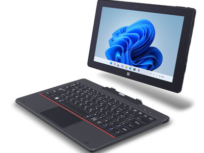 【FRONTIER】業界初※、半固体バッテリーを搭載した10.1型2in1タブレット「FRT300P」が新登場