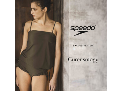 「Curensology×Speedo」初のコラボレーションアイテムを4/16(木)に販売開始。