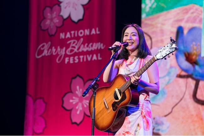 ネイキッド、米国最大級の文化祭典『全米桜祭り』開会式にて映像アートを披露