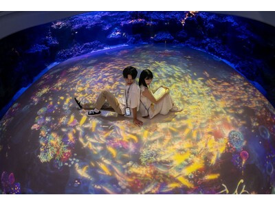台湾の都市型水族館「Xpark」に、ネイキッドが演出を手がけた新作の没入型海洋アート空間が誕生