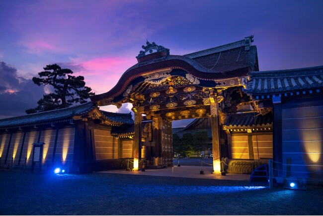 夜の世界遺産・二条城で体感するアートな“夕涼み”『NAKED meets 二条城 2025 夕涼み』 本日スタート、8月24日（日）まで