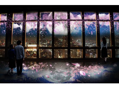 東京タワーで夜桜鑑賞！ネイキッドによる夜景×桜の演出がスタート