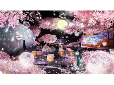 【エスティ ローダー×FLOWERS BY NAKED】桜香るシャボン！お花見空間で新コスメとコラボ、1/29～3/3