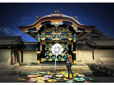 西本願寺の国宝・唐門に、世界と繋がるアートプロジェクト『DANDELION PROJECT』