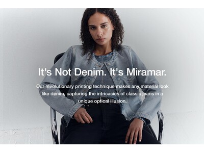 rag & bone表参道店にて、Miramarコレクションを一堂に揃えたストアイベントを開催中