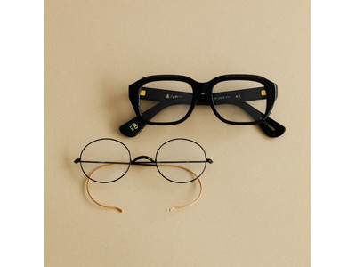 アイウェアセレクトショップ「POKER FACE(ポーカーフェイス)」より、金子眼鏡が擁する鯖江の職人眼鏡のアーカイブを復刻した限定モデルを発売。