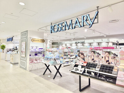 コスメ専門店「ROSEMARY 札幌パルコ店」2025年5月30日(金)リニューアルオープン！