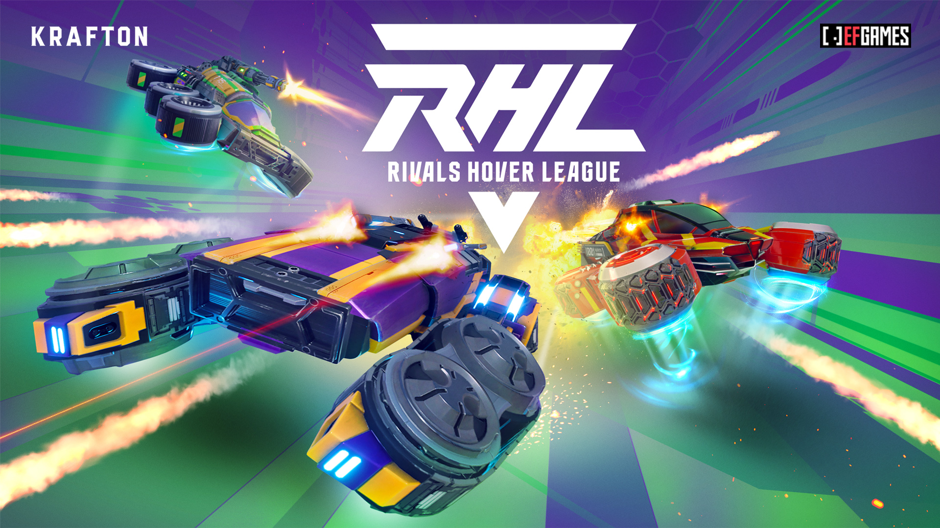 KRAFTON、『Rivals Hover League』の EF Games社とパブリッシングパートナーシップを締結！