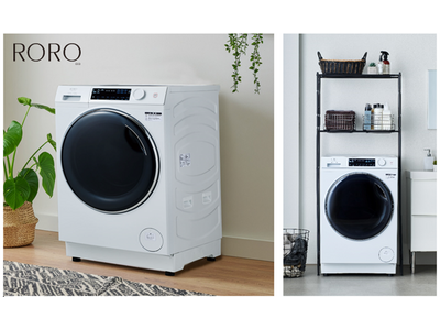 大容量12kg ヒートポンプドラム式洗濯乾燥機「RORO」いよいよ明日