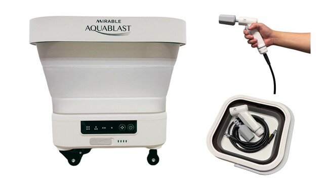 【ヤマダデンキ先行販売】 “電源・水道いらず”の次世代型洗浄機「ミラブル アクアブラスト」2025年12月13日(土)より販売開始