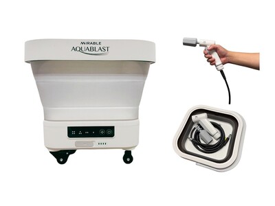 【ヤマダデンキ先行販売】 “電源・水道いらず”の次世代型洗浄機「ミラブル アクアブラスト」2025年12...