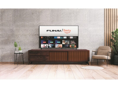 【創業50周年記念モデル】「FUNAI Fire TV搭載スマートテレビ」にフラグシップモデル登場！