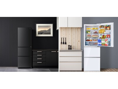 REFAGE 冷蔵庫 ブラック ヤマダオリジナル 冷蔵庫 159L 右開き 2ドア 幅48.6cm 一人暮し