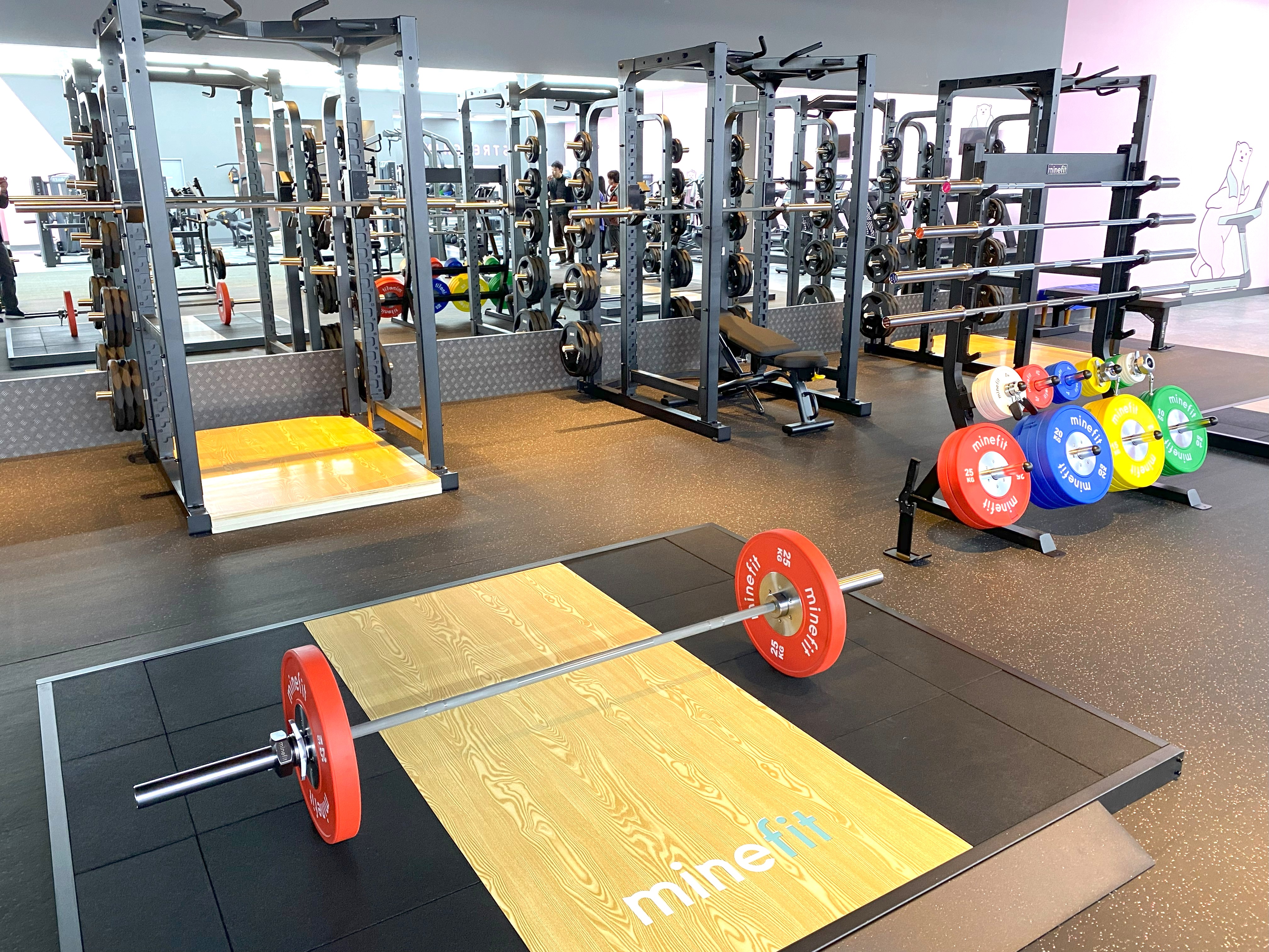 新潟県内最大級のフリーウエイトエリアと最新のトレーニングマシンを備えたフィット…