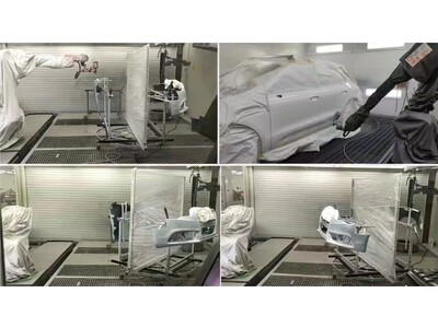 品質はベテラン職人の水準。自動車の板金塗装に最適な塗装ロボットを国内展開。【丹波貿易株式会社】