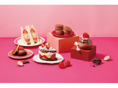 いちごフェアを続々開催！エキュート品川では「いちごと、苺。と、ちょこっとチョコ。」を初開催！日暮里・立川では毎年人気の「いちごWeek」を今年も開催！！