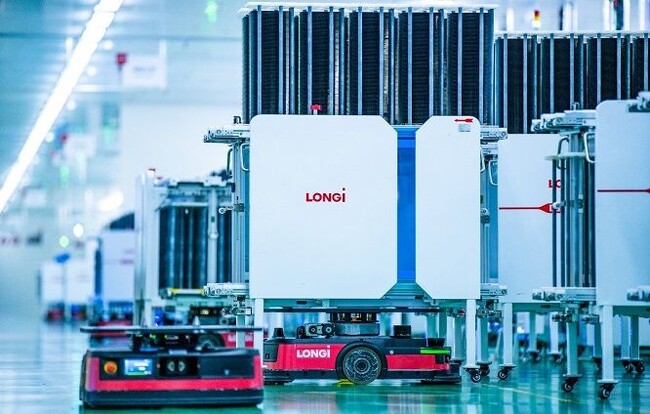 LONGiは、世界中の自社生産拠点にアジャイルインテリジェント製造を拡大する「ライトハウスプロジェクト」を発表