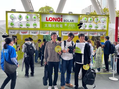 ＜イベントレポート＞ LONGi、男子テニスATPツアー「木下グループジャパンオープン2024」に協賛し、ブースを出展