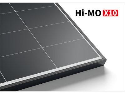 LONGi、N型BC技術搭載の太陽電池モジュール「Hi-MO X10」を日本市場に投入