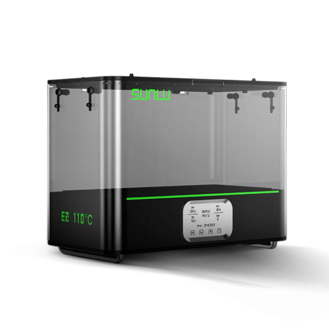 「SUNLU FilaDryer E2」110℃対応の乾燥 × アニーリングを一体化した次世代3Dプリンターフィラメント乾燥機を発売　株式会社サンステラ