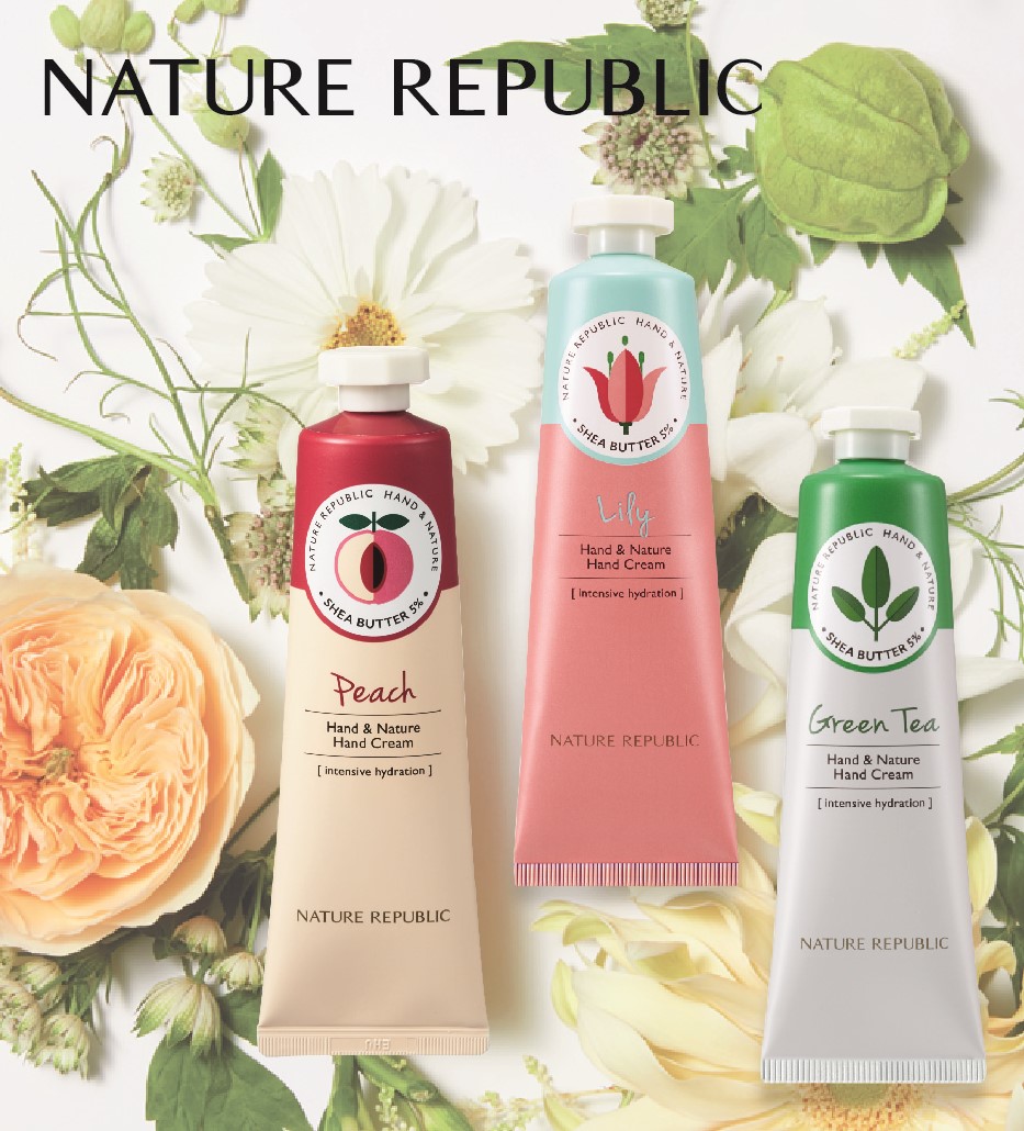 「ネイチャーリパブリック」ふんわり香るハンドクリーム3種類が季節限定で発売開始！