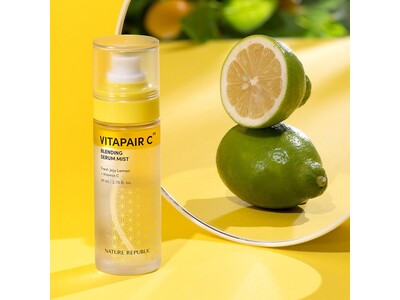 ネイチャーリパブリックの人気ライン ビタペアCシリーズから新習慣！“持ち運ぶ美容液”セラムミストを2023年4月下旬に発売