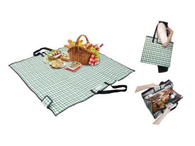 新発想の「レジャーシート」が1月新発売。保冷機能＋収納バック＋レジャーシートの3WAY仕様が超便利！