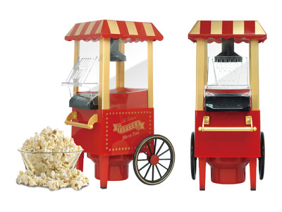累計2万個販売！可愛いワゴン型フォルムの「ポップコーンメーカー」が8月再販決定