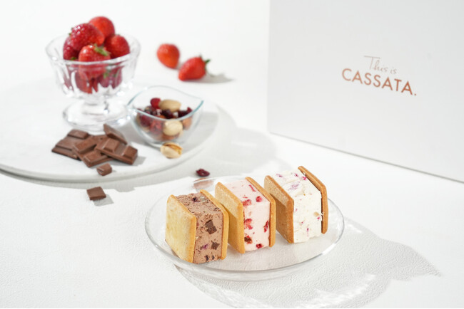 【夏季限定】イタリアンチーズケーキ“カッサータ”専門店 This is CASSATA. から3種のカッサータサンドBOX「サマーセレクション」 が登場！