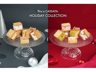 【クリスマス限定】This is CHIFFON CAKE.が展開する“カッサータ”ブランドThis is CASSATA.から、ホリデー限定のカッサータサンドアソートBOXが新発売！