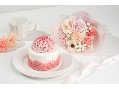 【母の日限定】シフォンケーキ専門店×韓国風ブーケ「hymii」がコラボ。“余白”を贈る、大人かわいい「スイーツ＆ブーケセット」4月10日(金)発売