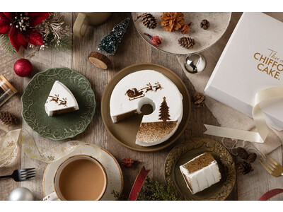 【受注再開】シフォンケーキ専門店 This is CHIFFON CAKE. がクリスマス限定デザインの...