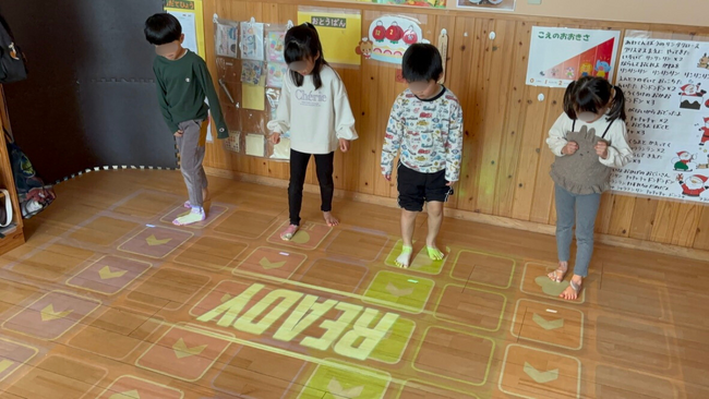 【保育×AR運動の新たな挑戦】AR映像を活用した次世代型運動「XRスポマル（SPOMARU）」を保育現場で試験導入