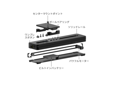 SMARTTA Slider Mini 2 電動スライダー-