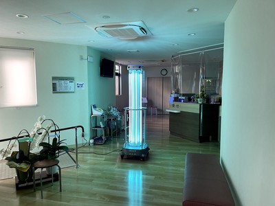 SGST、医療法人一白会にて紫外線照射ロボットの実証実験を開始　