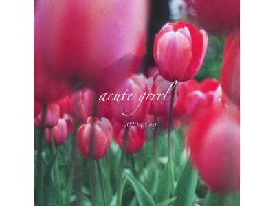 季節に一度のPOP UP「acute grrrl 2020 spring」を伊勢丹新宿店にて開催